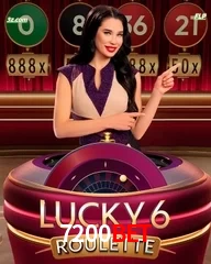 7200bet Lucky 6 Roulette jogo popular em cassino online no Brasil