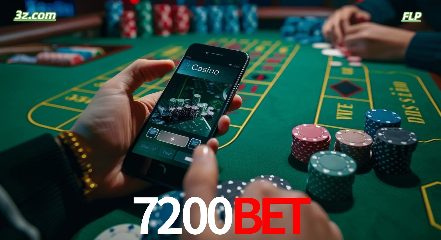 Cassino online 7200bet no Brasil com jogos de mesa e apostas pelo celular
