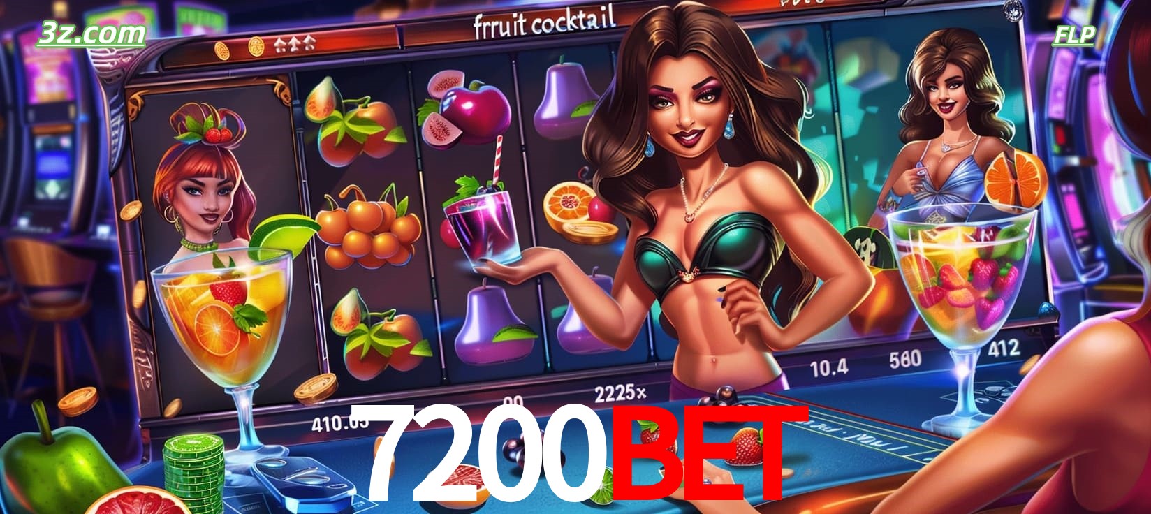 Cassino online 7200bet Brasil com slot Fruit Cocktail divertido