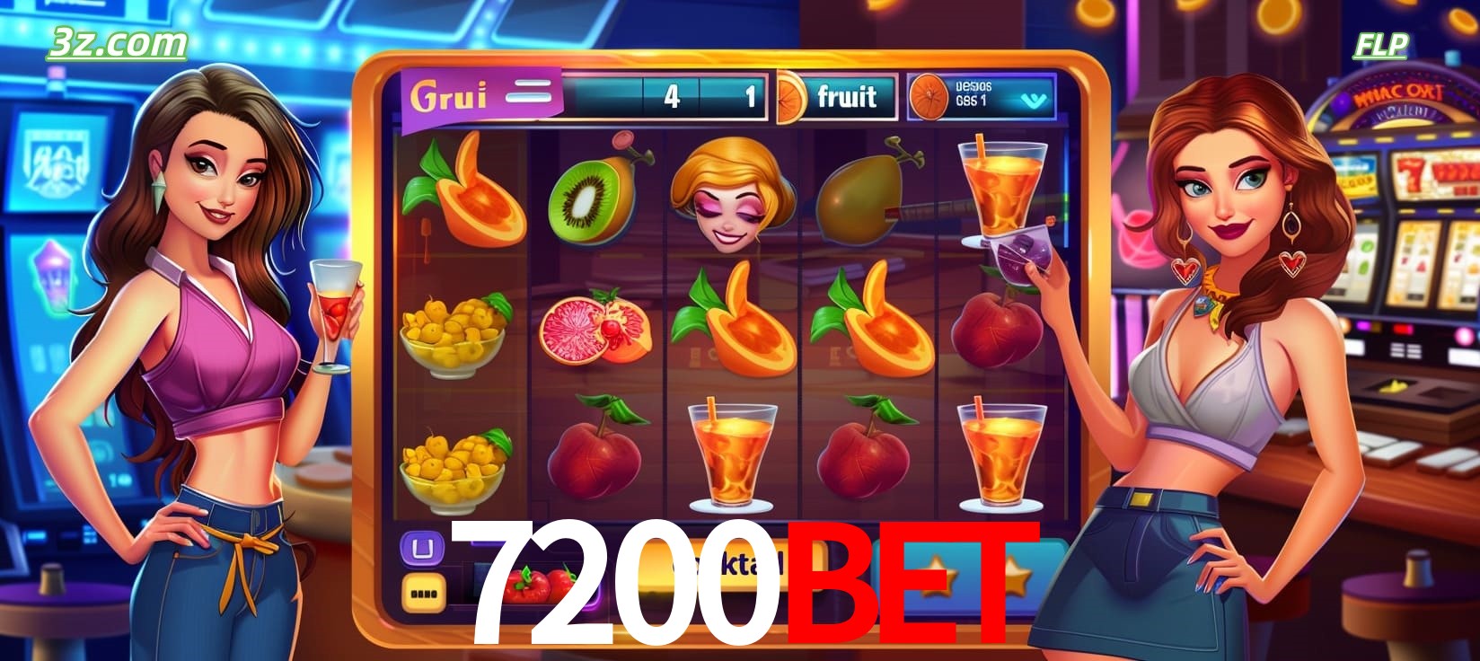 7200bet cassino online com caça-níqueis de frutas e coquetéis coloridos